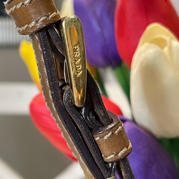 Prada Sporty Green Nylon and Leather Shoulder Bag - Picture 10 of 14